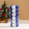 Decoraciones para Árbol de Navidad Transfronterizas de 4 cm, Set Combinado de 24 Piezas, Varios Estilos de Colgantes Navideños para Ventana, Venta al por Mayor desde el Fabricante