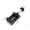Mini tornillo de banco pinzas de mesa cuerpo de pinzas de fundición a presión de aleación de aluminio pinzas de boca plana cama de sujeción pinza para cuentas de bodhi