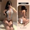 Sexy Wish Sex Lingerie Sexy Uniforme Sem Decolagem Comestível All-in-one Mulheres Lace Perspectiva Sex Supplies Terno Tentador