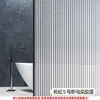 Pegatina de vidrio de arcoíris transfronteriza, película de privacidad anti-miradas indiscretas, translúcida y opaca para puertas de baño