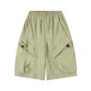 Shorts Cargo de Verano Estilo Japonés con Múltiples Bolsillos para Niñas y Niños, Pantalones de Cinco Puntos, Pantalones Casuales Funcionales para Niños Mayores