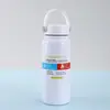 Garrafa Térmica Espaçosa Estilo Americano Transfronteiriça de Grande Capacidade, Copo Térmico Portátil de Aço Inoxidável 304, Garrafa de Água Esportiva Portátil para Exterior