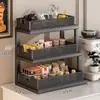 Prateleira de armazenamento de xícaras, armário de armazenamento de mesa, aparador, xícara de café, xícara de chá, conjunto de chá, tipo retrátil para mesa de casa