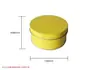 Fábrica de Latas Personalizada Cor Pura Macaron Redonda Lata para Vela Embalagem de Doces para Casamento Lata de Folha de Flandres para Presente