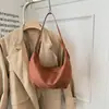 Bolso Tote Retro de Ante y Felpa Otoño Invierno Coreano para Mujer, Nuevo, Gran Capacidad, Diseño de Nicho, Bolso Cruzado Casual para Hombro