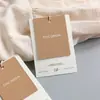 Etiquetas de Ropa Personalizadas, Etiquetas Colgantes de Lujo de Alta Gama, Etiquetas de Precio Universales para Ropa de Hombre y Mujer, Etiquetas Colgantes de Papel Kraft