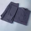 Conjunto de Ropa Interior Térmica para Hombre para Jóvenes y Mediana Edad, Capa Base Fina de Algodón, Parte Superior e Inferior, Cálido y Resistente al Frío