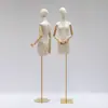 Suporte de display para manequim de loja de roupas de alta qualidade, manequim de display de corpo inteiro para roupas femininas, suporte de modelo feminino