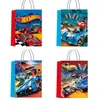 En stock Coche Hot Wheels coche de llamas bolsa de dulces bolsa de regalo bolsa de regalo trasera Bolsa de papel Kraft decoración de fiesta de cumpleaños
