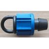 16mm Accesorios Nuevos para Tubería Riego por Goteo Recto con Tuerca de Bloqueo Grande Tee Tapón Tubería de Riego por Goteo Accesorios de Bloqueo Tee con Tuerca de Bloqueo