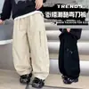 Pantalones de trabajo para niños 2026 estilo nuevo, colección de primavera para niños mayores, pantalones rectos geniales y elegantes para street dance, colección de primavera y otoño, modernos para niños