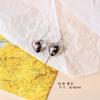 Pendientes vintage hechos a mano con cuentas de colores, esmalte de colores, material para pendientes, accesorios, diseño de flor sándwich