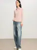 ¡Beneficio de temporada baja! Estilo colegial~ Camisa Polo de manga larga resistente a las arrugas y cómoda para mujer, top elegante de otoño para ir al trabajo