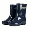 Directamente del fabricante: Botas de Lluvia de PVC, Zapatos de Goma Antideslizantes y Resistentes al Aceite para Talleres de Alimentos, Botas de Agua de Trabajo para Granjas y Mataderos