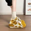 Zapatillas de Entrenamiento Alemanas Retro de Suela Gruesa para la Primavera de 2026 Zapatos Casuales Versátiles de Moda para Mujeres Menudas Zapatillas de Caña Baja que Aumentan la Altura