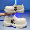 Pantuflas EVA para Hombre Exterior Moda Zapatos para Aumentar la Altura Verano Combinación con Todo Pareja Casual Baotou Playa Slip-on