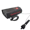 Bocina de Bicicleta de Doble Cabeza con Luz Delantera Solar Transfronteriza, Carga USB, Ciclismo al Aire Libre, Bocina de Alto Decibelio, Luz de Advertencia