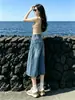 Jeans Cortos de Cintura Alta para Mujer, Delgados de Verano, Nuevo Estilo 2026, Petite, Pierna Ancha Holgada, Shorts Rectos Versátiles de Longitud Media