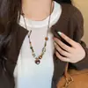Nuevo Collar Retro con Borlas Estilo Chino para Mujer, Estilo Bohemio, Estilo Étnico, Temperamento Único, Accesorio de Collar para Clavícula Inspirado en el Zen