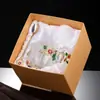 Tazas de Té Esmaltadas, Tazas de Café de Alta Calidad para Oficina, Tazas de Té para Mujer, Vasos de Vidrio de Lujo de Gama Alta, Venta al por Mayor de Fabricante