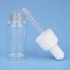 Suministro spot botella gotero cabeza de goma 5ml10ml solución madre re-embotellado botella de vidrio transparente cosméticos re-embotellado