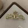 Europeo y Americano Calavera Garra Metal Araña Pinza de Tiburón Grande Accesorios para el Cabello Estilo Oscuro Pinzas para el Cabello Pinza