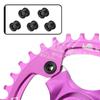 Tornillos de Bielas de Bicicleta, Tornillos de Bloqueo de Plato Único para Bicicleta de Montaña, Tornillos para Bicicleta de Carretera, Plato de Bloqueo Fijo