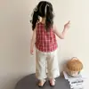 Conjunto de Verano para Niñas 2026 Nuevo y Moderno Vestido de Verano Infantil para Bebés, Conjunto Casual Ligero de Dos Piezas sin Mangas