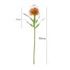 Plástico de Simulação Flor de Crisântemo Garra de Caranguejo Almofada de Alfinetes Flor Fotografia de Casamento Decoração de Casa Floricultura Flor Artificial Flor de Crisântemo Garra de Caranguejo Artificial