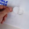 Luvas de Nitrilo Personalizadas Saco com Tampa Flip-Top Lenços Umedecidos Saco de Embalagem Autoadesivo Luvas Descartáveis para Pets Saco de Rotulagem