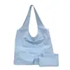 Bolsa de Lona Bordada com Letras Estilo Coreano Preguiçoso Nova Leve Casual de Ombro Grande Capacidade Bolsa Tote para o Dia a Dia