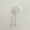 En Stock Organza Bordada Hecha a Mano Mariposa Flor Tridimensional Borla Hanfu Accesorio para el Cabello Sombrero Zapato Flor Accesorio Decorativo