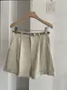 KEKEZOON Simples, mas não comum~ Shorts casuais de cintura alta que emagrecem para mulheres, calças versáteis de perna larga soltas estilo coreano 7612