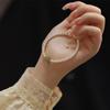 Pulsera de Perlas Zhengyuan Shijia para Mujer Colgante de Jade Hetian Diseño Nicho Cadena de Pulsera de Lujo Ligero Accesorios de Mano de Moda 2024