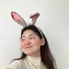 Set de Diadema de Conejita de Pascua y Halloween Transfronterizo Accesorios de Cosplay Orejas de Conejo Diadema Niños y Adultos
