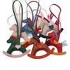 H Pequeno Cavalo de Tróia Pingente Decoração de Nicho Cortical Bolsa Pingente Mini Pingente de Carro Pingente de Chave de Sentido Avançado