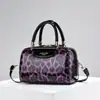 2026 Nuevo Bolso Cruzado Lujo Ligero Charol Brillante Estampado de Leopardo Bolso Almohada Bolso de Mano de Moda para Mujer Bolso de Hombro de Gran Capacidad Bolso para Mujer