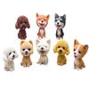 Criativo bonito desenho animado feliz fofo animal de estimação simulação balançando a cabeça cachorrinho boneca decoração suporte para celular carro resina artesanato