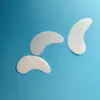 Patches para Olhos com Padrão de Pérola Gelo-Claro Feitos de Material Hidrogel Amigo da Pele, Macios e Confortáveis na Pele, Retêm a Umidade, Papel de Máscara de Olhos Descartável