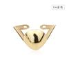 Tacones Altos para Mujer Punta Protectora Cubierta Anti-patada Punta Invisible Decorativa Bolsas de Zapatos de Cuero Accesorios Puntiagudos Cubierta Protectora Metálica para Zapatos