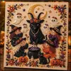 Pintura de Diamantes 5D Transfronteriza Más Vendida de Halloween con Perlas, Set DIY, Portátil, Arte para el Hogar, Adorno Decorativo Hecho a Mano