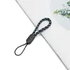 Lanyard Corto Anillo para Teléfono Móvil de Color Sólido Audaz Versátil Llavero Pequeño Colgante Antiperdida para Disco U para Hombres y Mujeres