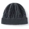 Gorro de cachemira para mujer, suave y cálido, diseño simple, nuevo estilo otoño/invierno, moderno y versátil, gorro de punto casual, adecuado para ciclismo y clima frío