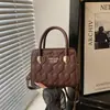 Bolso Pequeño Cuadrado de Color Sólido de Nicho para Mujer 2026 Bolso Cruzado de Cuero PU con Patrón de Diamantes Bolso de Hombro de Moda Tendencia para Mujer