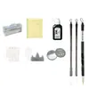 Caneta Brush para Iniciantes Postura Correta Estojo Portátil Controle de Tinta Prática Quatro Tesouros do Estudo Conjunto de Caligrafia para Alunos do Ensino Fundamental