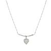 Collar de Zirconia Amoroso para Mujer Estilo Dulce Fresco de Verano Lujo Ligero Elegante Versátil Sentido del Diseño de Nicho Accesorios de Celebridad de Internet de Gama Alta Spice Girl