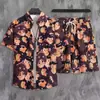 Nueva Camisa de Manga Corta de Moda para Hombre Verano 2025 Holgada Estilo Hong Kong Nicho Trendy Playa Casual Prenda Exterior