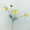 Flor Artificial de Toque Real Flor Artificial Hidratante Decoração de Flor Artificial Sala de Estar Mesa de Jantar Arranjo de Flores Buquê Decoração Floral Flor Decorativa
