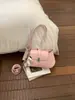 Bolsa Baguete de Couro Oleado de Alta Qualidade Estilo Coreano para Mulheres 2026 Novo Design de Nicho Fivela de Bloqueio Bolsa de Ombro Transversal