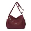 Bolso de Hombro Grande, Sencillo y de Gama Alta, Ligero, Informal y Moderno, Bolso Cruzado de Tela Oxford, Nuevo Modelo 2025 para Mamá